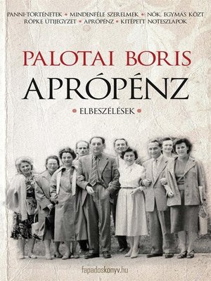 cover image of Aprópénz